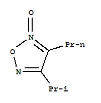 1,2,5-Oxadiazole,3-(1-methylethyl)-4-propyl-,5-oxide(9ci)Structure,321881-75-8Structure 1,2,5-Oxadiazole,3-(1-methylethyl)-4-propyl-,5-oxide(9ci) Structure,321881-75-8Structure