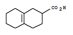 1,2,3,4,5,6,7,8-八氫萘-2-羧酸結(jié)構(gòu)式_32298-28-5結(jié)構(gòu)式