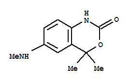 2H-3,1-benzoxazin-2-one,1,4-dihydro-4,4-dimethyl-6-(methylamino)-(9ci)Structure,328952-54-1Structure 2H-3,1-benzoxazin-2-one,1,4-dihydro-4,4-dimethyl-6-(methylamino)-(9ci) Structure,328952-54-1Structure