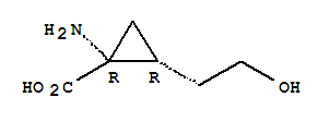 Cyclopropanecarboxylic acid,1-amino-2-(2-hydroxyethyl)-,(1r,2r)-rel-(9ci)Structure,329354-22-5Structure Cyclopropanecarboxylic acid,1-amino-2-(2-hydroxyethyl)-,(1r,2r)-rel-(9ci) Structure,329354-22-5Structure