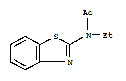 Acetamide,n-2-benzothiazolyl-n-ethyl-(9ci)Structure,331244-28-1Structure Acetamide,n-2-benzothiazolyl-n-ethyl-(9ci) Structure,331244-28-1Structure