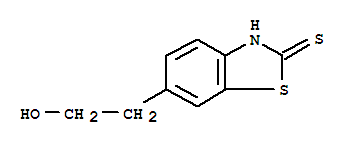 2(3H)-benzothiazolethione,6-(2-mercaptoethyl)-(9ci)Structure,33125-85-8Structure 2(3H)-benzothiazolethione,6-(2-mercaptoethyl)-(9ci) Structure,33125-85-8Structure