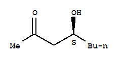 (4S)-(9Ci)-4-羥基-2-辛酮結構式_331970-24-2結構式