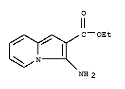 2-Indolizinecarboxylicacid,3-amino-,ethylester(7ci,8ci,9ci) Structure,3351-78-8Structure