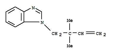 1H-benzimidazole,1-(2,2-dimethyl-3-butenyl)-(9ci)Structure,336106-25-3Structure 1H-benzimidazole,1-(2,2-dimethyl-3-butenyl)-(9ci) Structure,336106-25-3Structure