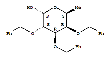 2,3,4-Tri-o-benzyl-l-fucopyranoseStructure,33639-75-7Structure 2,3,4-Tri-o-benzyl-l-fucopyranose Structure,33639-75-7Structure