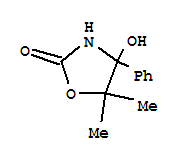 2-Oxazolidinone,4-hydroxy-5,5-dimethyl-4-phenyl-(8ci,9ci)Structure,33664-83-4Structure 2-Oxazolidinone,4-hydroxy-5,5-dimethyl-4-phenyl-(8ci,9ci) Structure,33664-83-4Structure