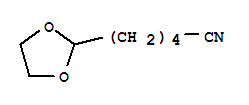 1,3-Dioxolane-2-pentanenitrileStructure,33683-57-7Structure 1,3-Dioxolane-2-pentanenitrile Structure,33683-57-7Structure