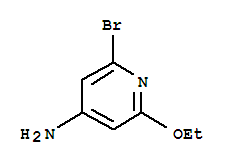 2-Bromo-6-ethoxy-4-pyridinamineStructure,339013-52-4Structure 2-Bromo-6-ethoxy-4-pyridinamine Structure,339013-52-4Structure