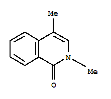 1(2H)-isoquinolinone,2,4-dimethyl-(9ci)Structure,33930-75-5Structure 1(2H)-isoquinolinone,2,4-dimethyl-(9ci) Structure,33930-75-5Structure