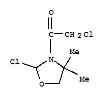 (9Ci)-2-氯-3-(氯乙?；?-4,4-二甲基-噁唑啉結(jié)構(gòu)式_339366-58-4結(jié)構(gòu)式