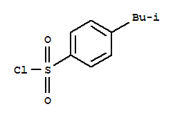 4-異丁基苯磺酰氯結(jié)構(gòu)式_339370-45-5結(jié)構(gòu)式