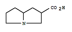 Hexahydro-1h-pyrrolizine-2-carboxylic acidStructure,342411-93-2Structure Hexahydro-1h-pyrrolizine-2-carboxylic acid Structure,342411-93-2Structure