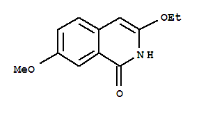 1(2H)-isoquinolinone,3-ethoxy-7-methoxy-(9ci)Structure,342894-34-2Structure 1(2H)-isoquinolinone,3-ethoxy-7-methoxy-(9ci) Structure,342894-34-2Structure