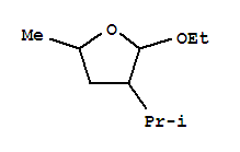 (9Ci)-2-乙氧基四氫-5-甲基-3-(1-甲基乙基)-呋喃結(jié)構(gòu)式_343254-02-4結(jié)構(gòu)式
