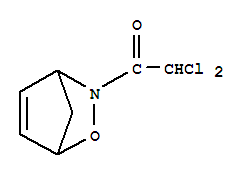 (9Ci)-3-(二氯乙酰基)-2-噁-3-氮雜雙環(huán)[2.2.1]-5-庚烯結構式_343868-57-5結構式