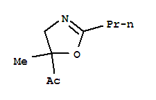 Ethanone,1-(4,5-dihydro-5-methyl-2-propyl-5-oxazolyl)-(9ci)Structure,344296-72-6Structure Ethanone,1-(4,5-dihydro-5-methyl-2-propyl-5-oxazolyl)-(9ci) Structure,344296-72-6Structure