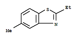 Benzothiazole,2-ethyl-5-methyl-(9ci)Structure,344297-40-1Structure Benzothiazole,2-ethyl-5-methyl-(9ci) Structure,344297-40-1Structure