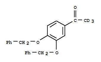3’,4’-Dibenzyloxyaceto-d3-phenoneStructure,344299-53-2Structure 3’,4’-Dibenzyloxyaceto-d3-phenone Structure,344299-53-2Structure