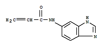 Acrylamide, n-5-benzimidazolyl-(8ci)Structure,34443-03-3Structure Acrylamide, n-5-benzimidazolyl-(8ci) Structure,34443-03-3Structure