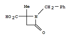 2-Azetidinecarboxylic acid,2-methyl-4-oxo-1-(phenylmethyl)-Structure,344765-41-9Structure 2-Azetidinecarboxylic acid,2-methyl-4-oxo-1-(phenylmethyl)- Structure,344765-41-9Structure