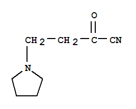 2-Oxo-4-(1-pyrrolidinyl)butanenitrileStructure,344772-79-8Structure 2-Oxo-4-(1-pyrrolidinyl)butanenitrile Structure,344772-79-8Structure