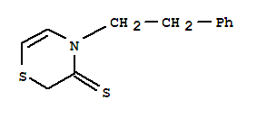 2H-1,4-thiazine-3(4h)-thione,4-(2-phenylethyl)-Structure,344885-58-1Structure 2H-1,4-thiazine-3(4h)-thione,4-(2-phenylethyl)- Structure,344885-58-1Structure