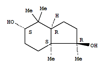 1H-indene-1,5-diol, octahydro-1,4,4,7a-tetramethyl-, (1r,3ar,5s,7as)-rel- (9ci) Structure,344942-26-3Structure