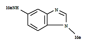 1H-benzimidazol-5-amine,n,1-dimethyl-(9ci)Structure,34594-86-0Structure 1H-benzimidazol-5-amine,n,1-dimethyl-(9ci) Structure,34594-86-0Structure