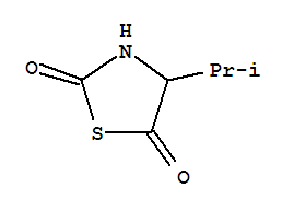 2,5-Thiazolidinedione,4-(1-methylethyl)-(9ci)Structure,34653-26-4Structure 2,5-Thiazolidinedione,4-(1-methylethyl)-(9ci) Structure,34653-26-4Structure