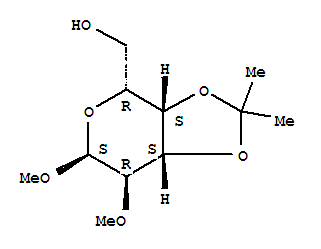 Methyl 2-O-Methyl-3,4-O-(1-Methylethylidene)-alpha-D-GalactopyranosideStructure,34698-22-1Structure Methyl 2-O-Methyl-3,4-O-(1-Methylethylidene)-alpha-D-Galactopyranoside Structure,34698-22-1Structure