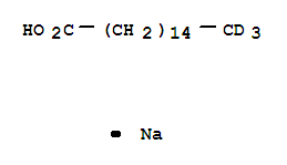 Sodium hexadecanoate-16,16,16-d3Structure,347841-37-6Structure Sodium hexadecanoate-16,16,16-d3 Structure,347841-37-6Structure