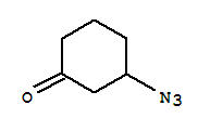 Cyclohexanone, 3-azido-Structure,34896-19-0Structure Cyclohexanone, 3-azido- Structure,34896-19-0Structure