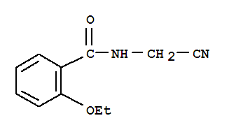 Benzamide,n-(cyanomethyl)-2-ethoxy-(9ci)Structure,349121-74-0Structure Benzamide,n-(cyanomethyl)-2-ethoxy-(9ci) Structure,349121-74-0Structure