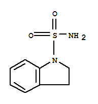 吲哚啉-1-磺酰胺結(jié)構(gòu)式_34917-77-6結(jié)構(gòu)式