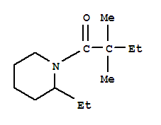 (9CI)-1-(2,2-二甲基-1-氧代丁基)-2-乙基哌啶結(jié)構(gòu)式_349425-95-2結(jié)構(gòu)式