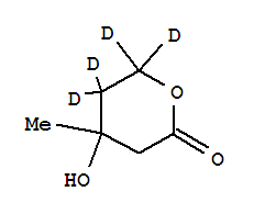(±)-mevalonolactone-4,4,5,5-d4Structure,349553-98-6Structure (±)-mevalonolactone-4,4,5,5-d4 Structure,349553-98-6Structure