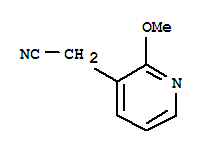 3-Pyridineacetonitrile,2-methoxy-(9ci)Structure,351410-37-2Structure 3-Pyridineacetonitrile,2-methoxy-(9ci) Structure,351410-37-2Structure