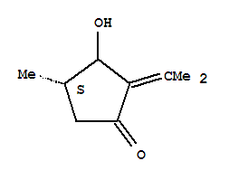 Cyclopentanone,3-hydroxy-4-methyl-2-(1-methylethylidene)-,(4s)-(9ci)Structure,352421-99-9Structure Cyclopentanone,3-hydroxy-4-methyl-2-(1-methylethylidene)-,(4s)-(9ci) Structure,352421-99-9Structure
