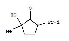 Cyclopentanone,2-hydroxy-2-methyl-5-(1-methylethyl)-(9ci)Structure,352422-02-7Structure Cyclopentanone,2-hydroxy-2-methyl-5-(1-methylethyl)-(9ci) Structure,352422-02-7Structure