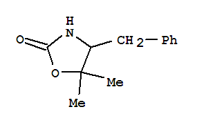(9Ci)-5,5-二甲基-4-(苯基甲基)-2-噁唑烷酮結(jié)構(gòu)式_352438-06-3結(jié)構(gòu)式