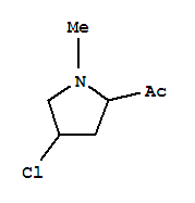 1-(4-Chloro-1-methyl-2-pyrrolidinyl)ethanoneStructure,352546-50-0Structure 1-(4-Chloro-1-methyl-2-pyrrolidinyl)ethanone Structure,352546-50-0Structure