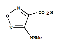 1,2,5-Oxadiazole-3-carboxylicacid,4-(methylamino)-Structure,354143-53-6Structure 1,2,5-Oxadiazole-3-carboxylicacid,4-(methylamino)- Structure,354143-53-6Structure