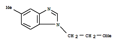 1H-benzimidazole,1-(2-methoxyethyl)-5-methyl-(9ci)Structure,354148-91-7Structure 1H-benzimidazole,1-(2-methoxyethyl)-5-methyl-(9ci) Structure,354148-91-7Structure