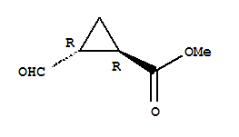 Cyclopropanecarboxylic acid, 2-formyl-, methyl ester, (1r,2r)-rel- (9ci)Structure,35501-84-9Structure Cyclopropanecarboxylic acid, 2-formyl-, methyl ester, (1r,2r)-rel- (9ci) Structure,35501-84-9Structure
