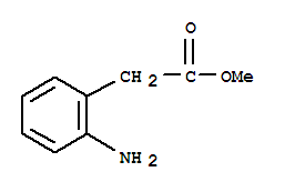 (2-氨基-苯基)-乙酸甲酯結(jié)構(gòu)式_35613-44-6結(jié)構(gòu)式
