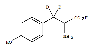 Dl-4-hydroxyphenylalanine-3,3-d2Structure,35693-18-6Structure Dl-4-hydroxyphenylalanine-3,3-d2 Structure,35693-18-6Structure