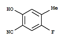 Benzonitrile,5-fluoro-2-hydroxy-4-methyl-(9ci)Structure,357404-55-8Structure Benzonitrile,5-fluoro-2-hydroxy-4-methyl-(9ci) Structure,357404-55-8Structure