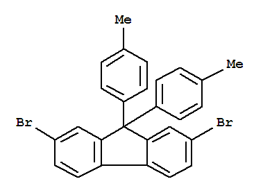 2,7-Dibromo-9,9-bis(4-methylphenyl)-9h-fluoreneStructure,357645-37-5Structure 2,7-Dibromo-9,9-bis(4-methylphenyl)-9h-fluorene Structure,357645-37-5Structure