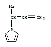 1H-pyrrole,1-(1-methyl-2-propenyl)-(9ci)Structure,35801-86-6Structure 1H-pyrrole,1-(1-methyl-2-propenyl)-(9ci) Structure,35801-86-6Structure